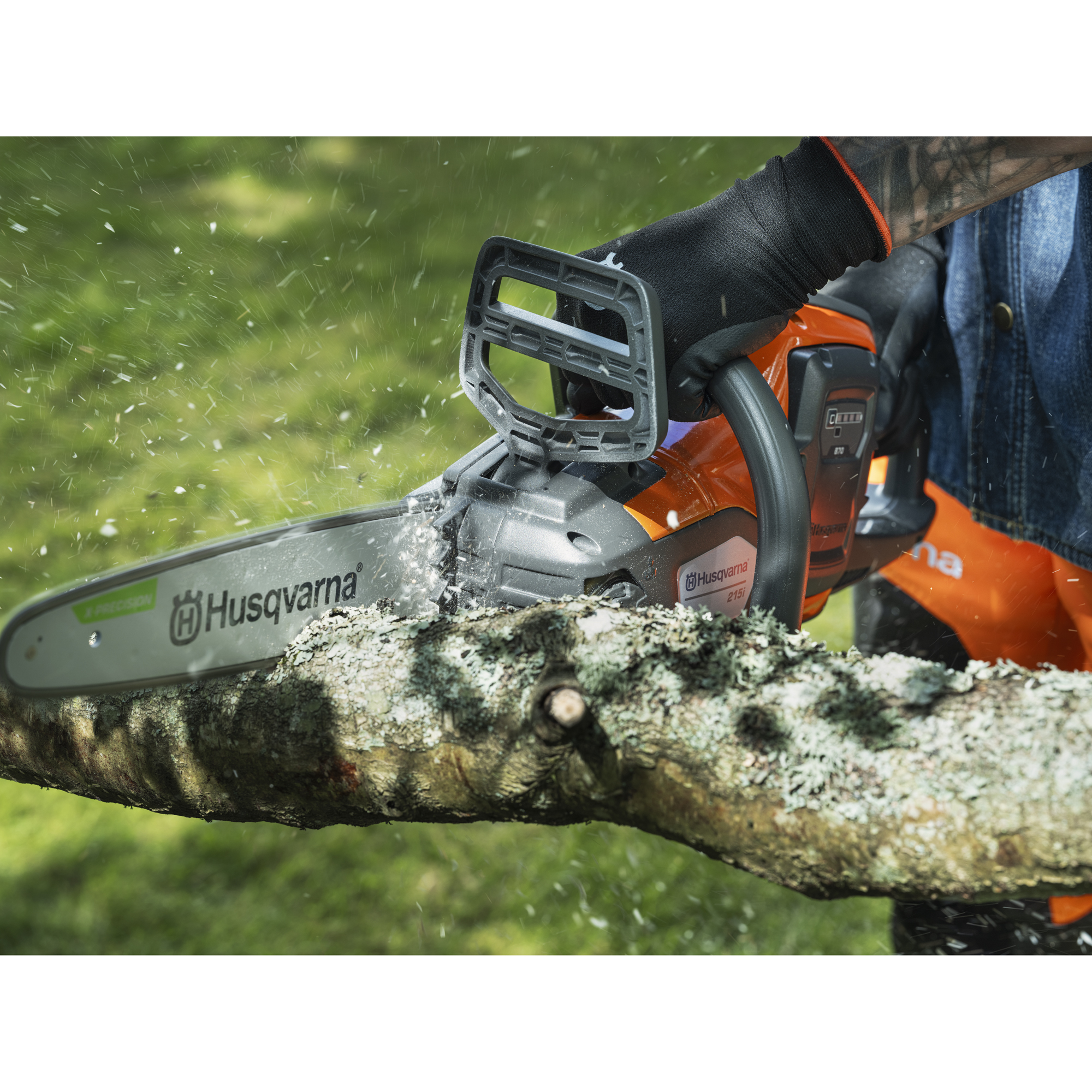 Motorsåg Husqvarna 215i Med Batteri & Laddare