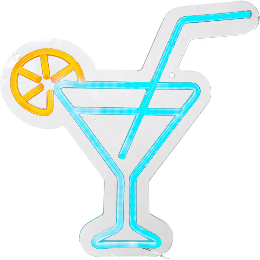 Väggdekoration Star Trading Plexy Cocktail