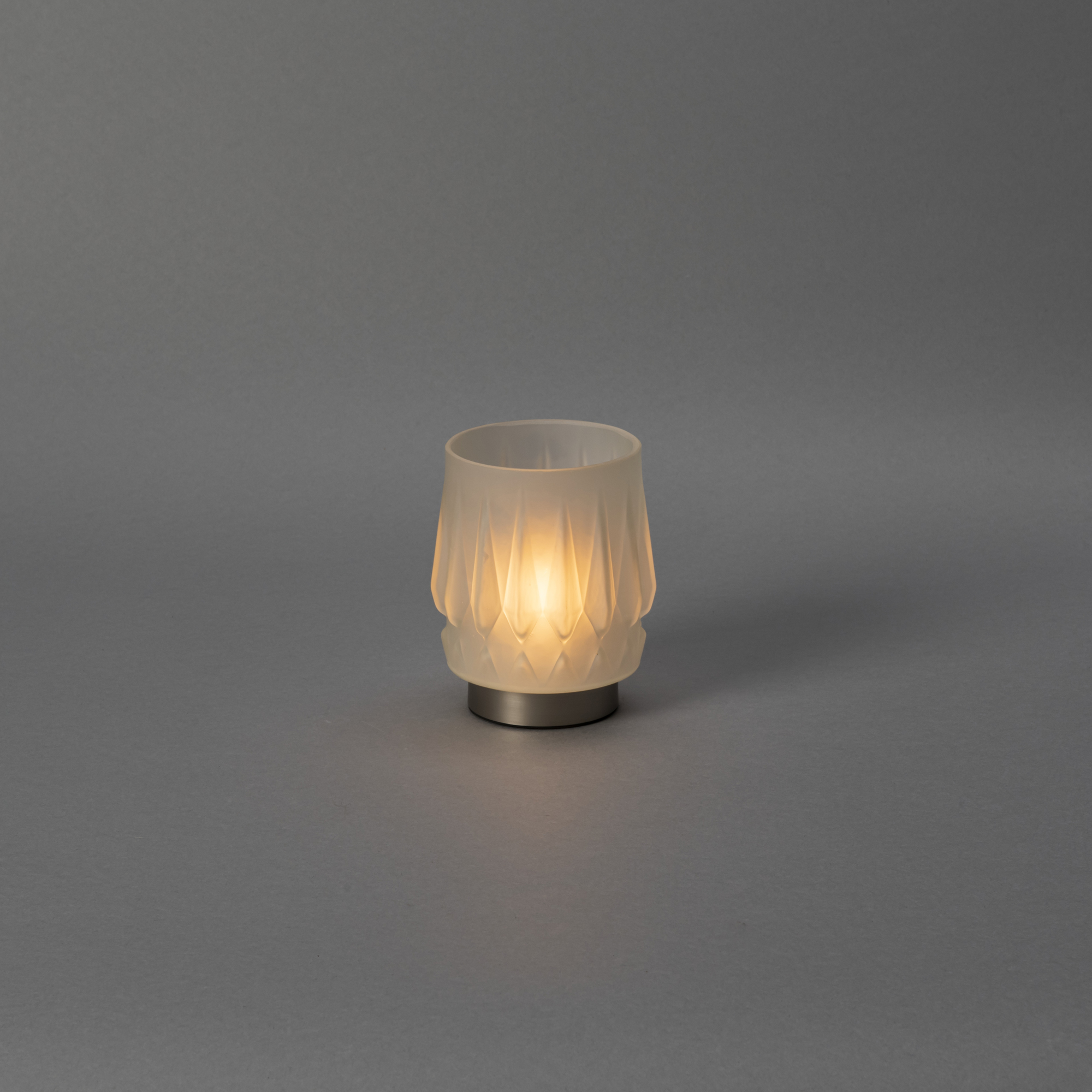 LED-ljuslykta Gnosjö Konstsmide No.1 10x11 cm USB-C