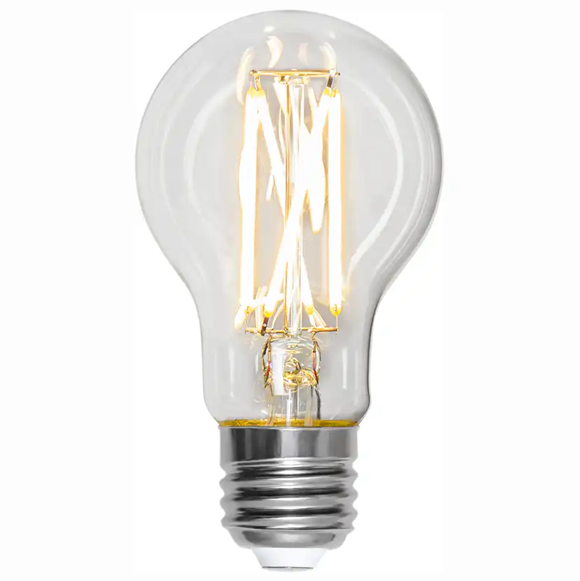LED-lampa Star Trading Clear E27 A60 470 Lumen