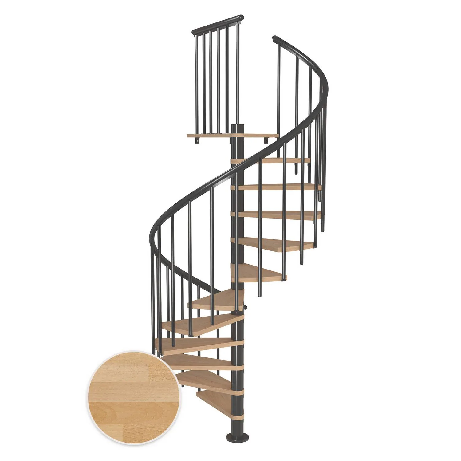 Spiraltrappa Dolle Montréal Bok Oljad Classic 3