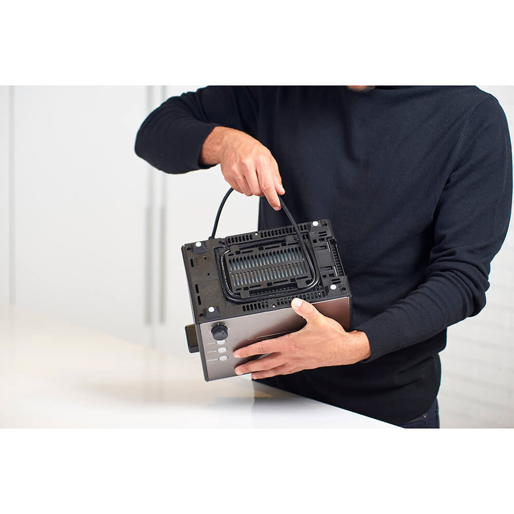 Brödrost BLACK+DECKER 2-Skivor Borstat stål