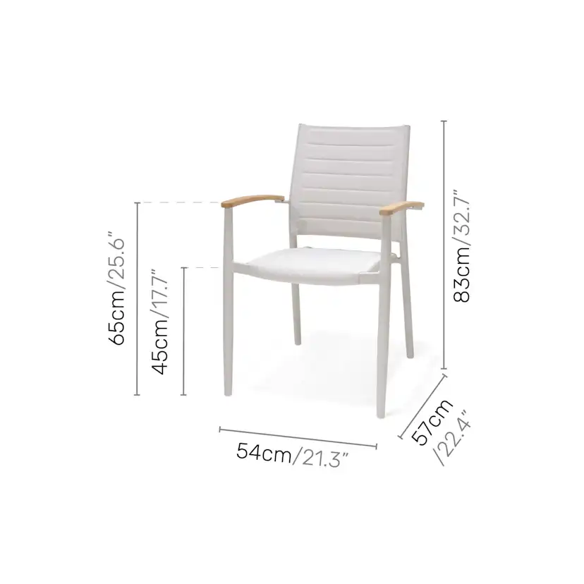Trädgårdsfåtölj LifestyleGarden Portals lite 4-pack