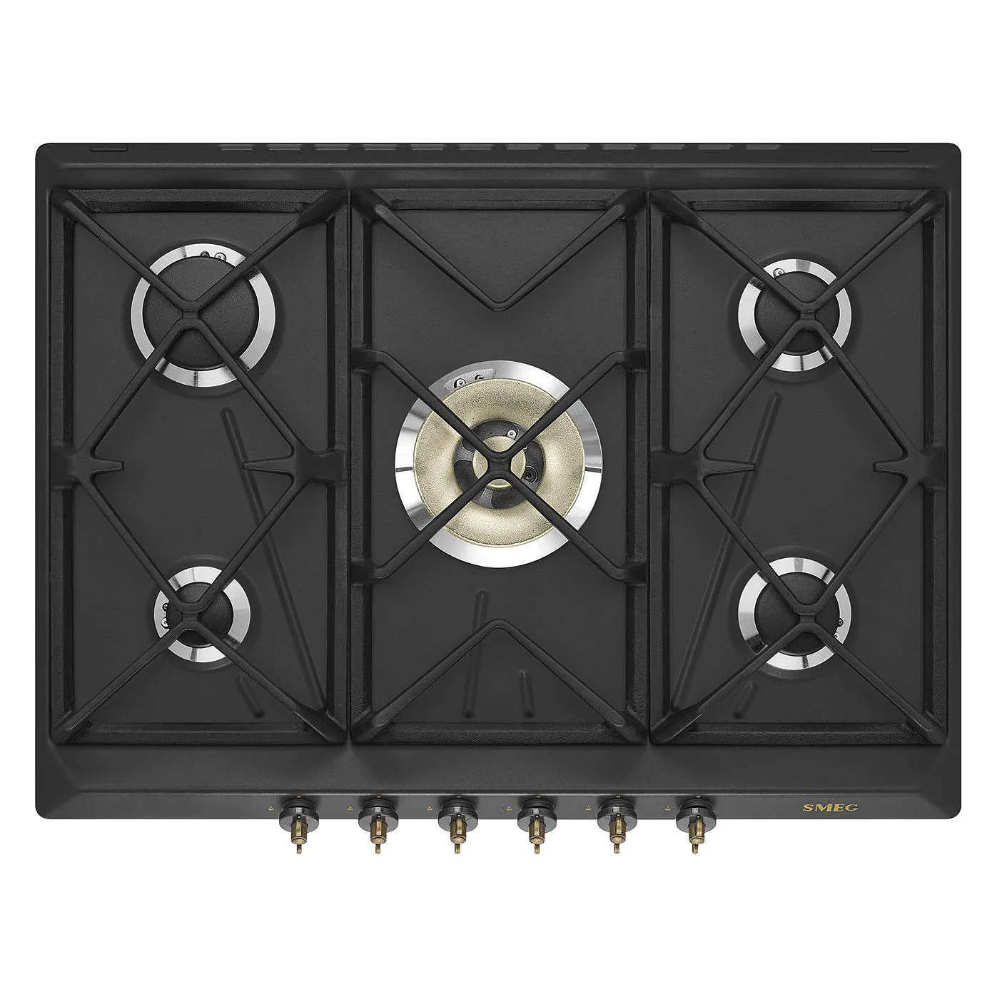 Smeg Gashäll Colonial SRV876AOGH Antracit