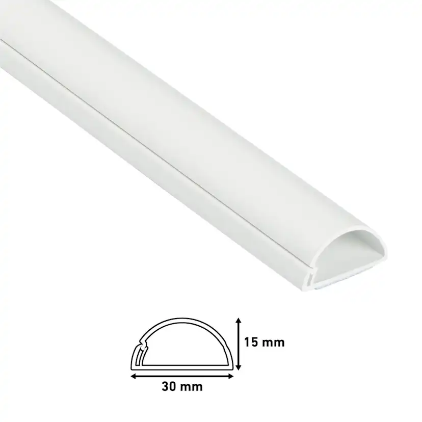 Kabelkanal Kit D-Line 30x15mm 3x Kabelkanal/Tillbehör 1.0m