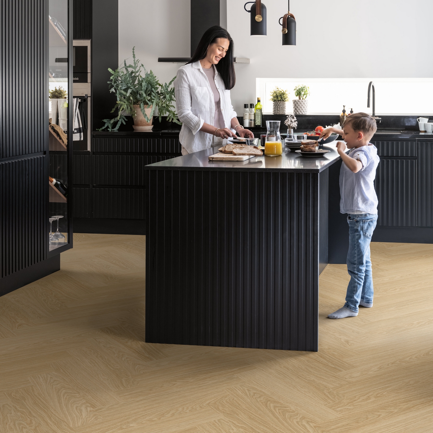Vinylgolv Pergo Voxnan Pad Pro Natural Danish Oak