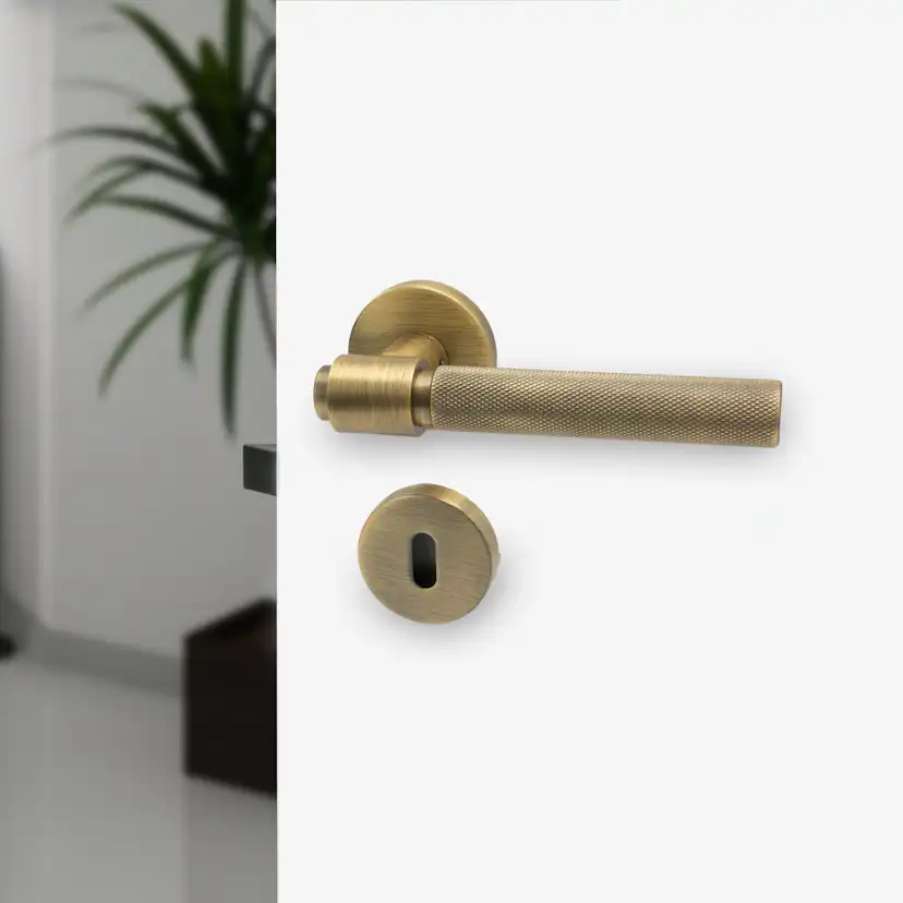 Dörrhandtag Beslag Design Helix 200 Modul Komplett