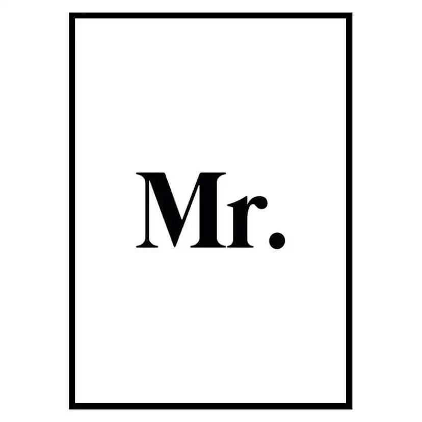 Poster Gallerix Mr