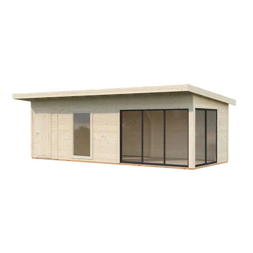 Stuga Palmako Andrea 22,1 m² Slide (inv. 21,1 m²)