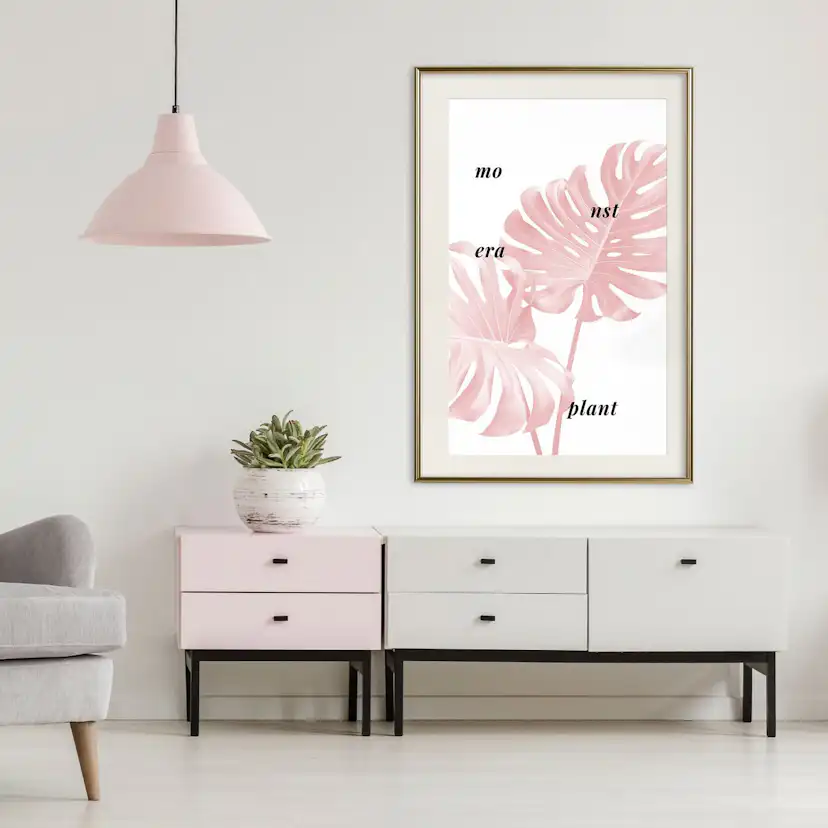 Poster Artgeist Affisch Monstera Plant