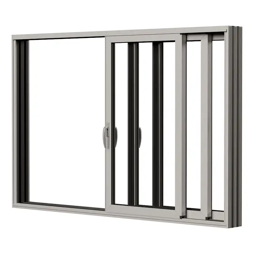 Skjutdörr NorDan HelAlu Aluminium 3-Delad Trippelspår