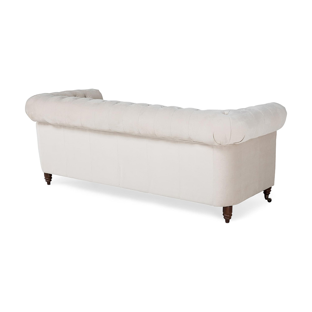 3-sitssoffa Manor House Chesterfield Deluxe Sammet