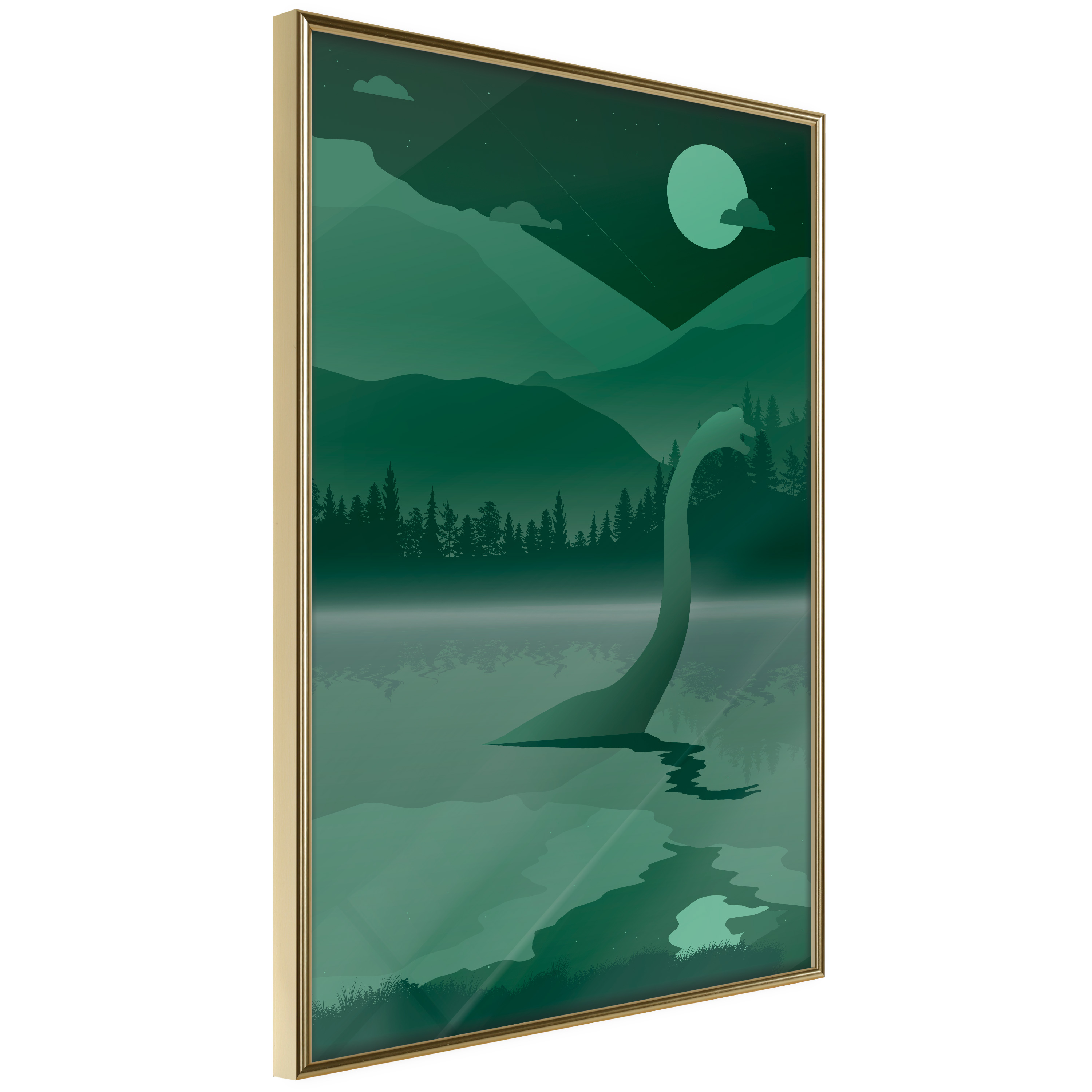 Poster Artgeist Affisch Loch Ness