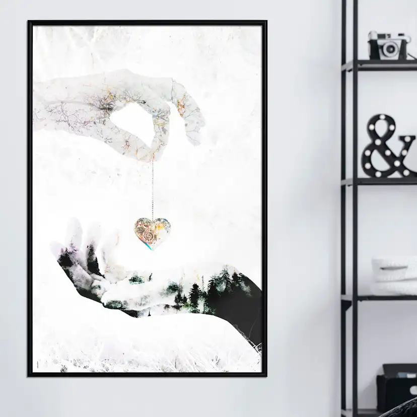 Poster Artgeist Affisch Declaration of Love