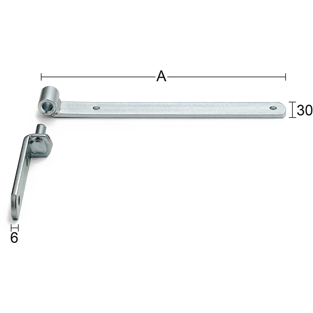 Hakgångjärn 212 Längd: 500 Mm Längd: 500 Mm