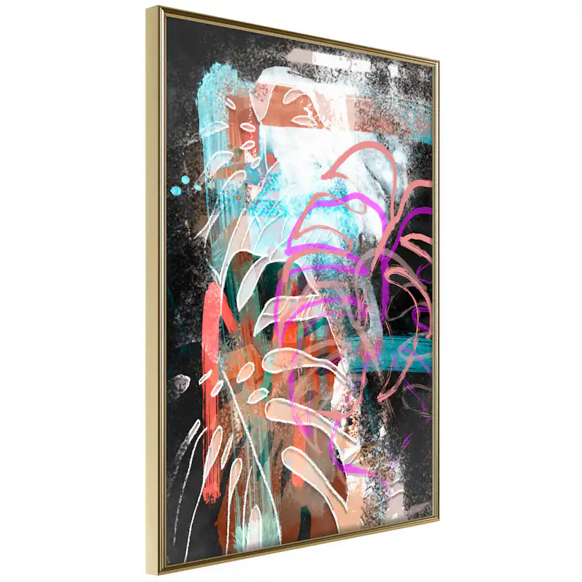 Poster Artgeist Affisch Colourful Expression