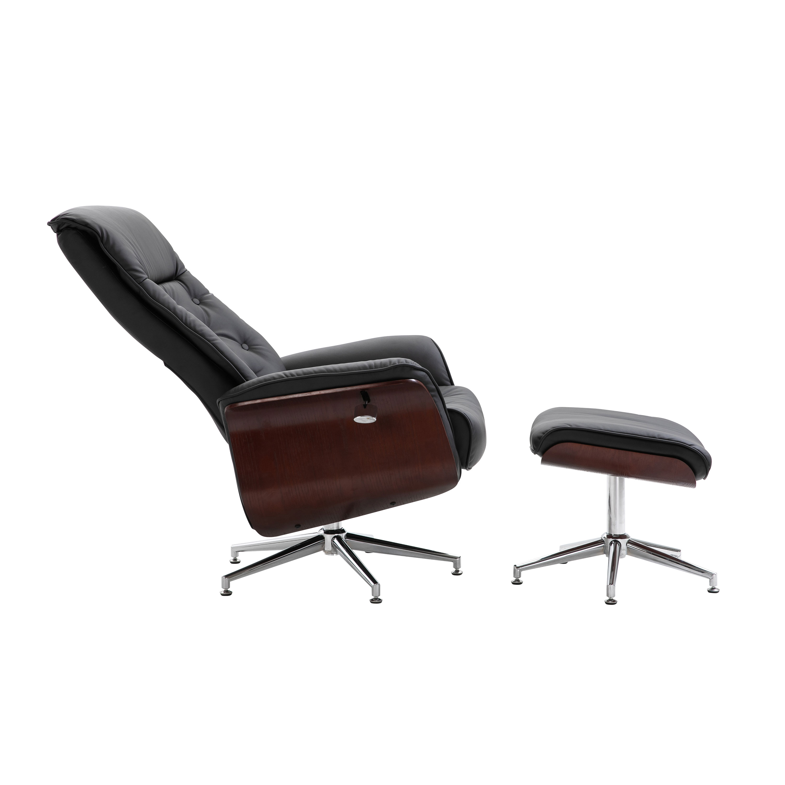 Fåtölj Venture Home Göran med Fotpall