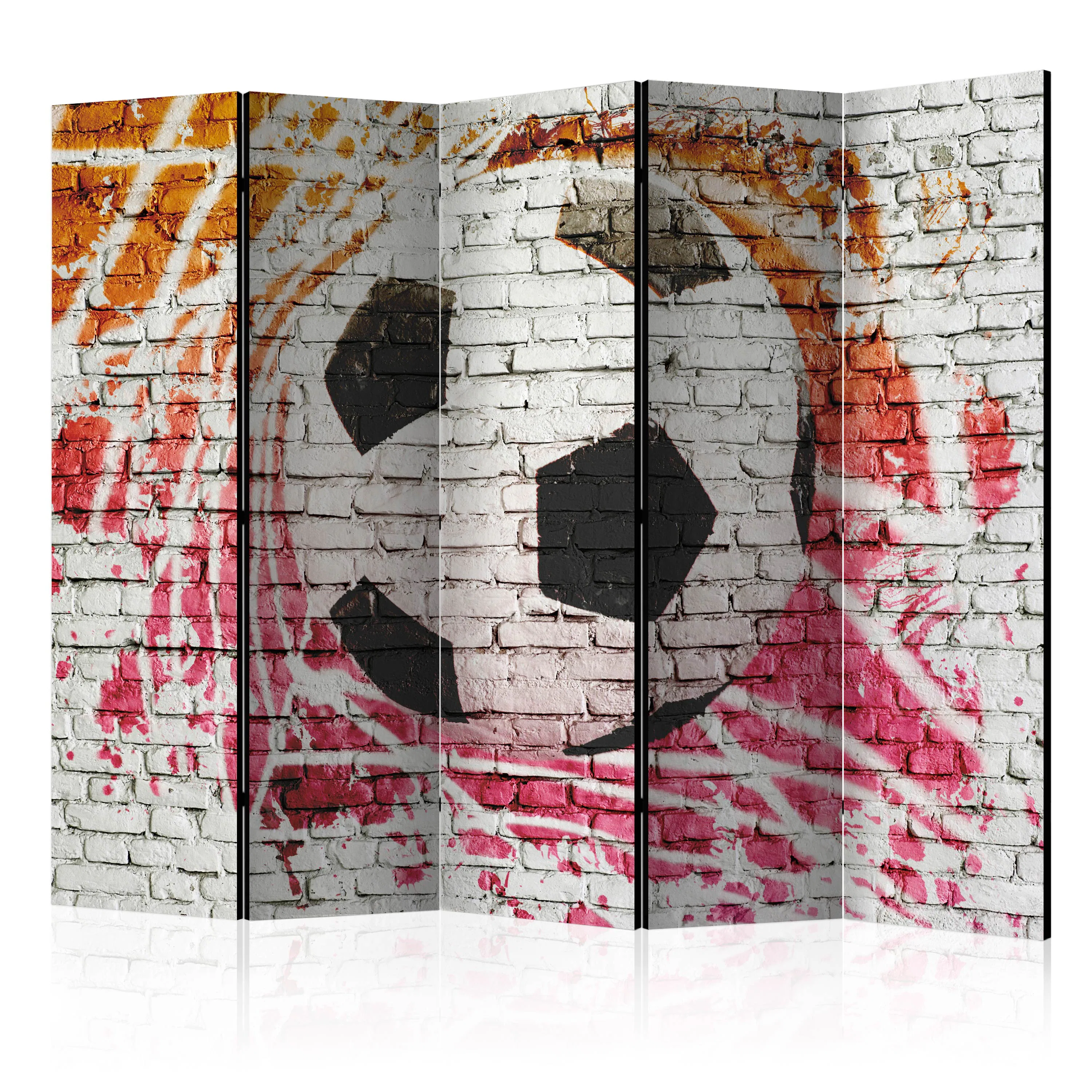 Rumsavdelare Skärmvägg Arkiio Street Football II 225x172 cm