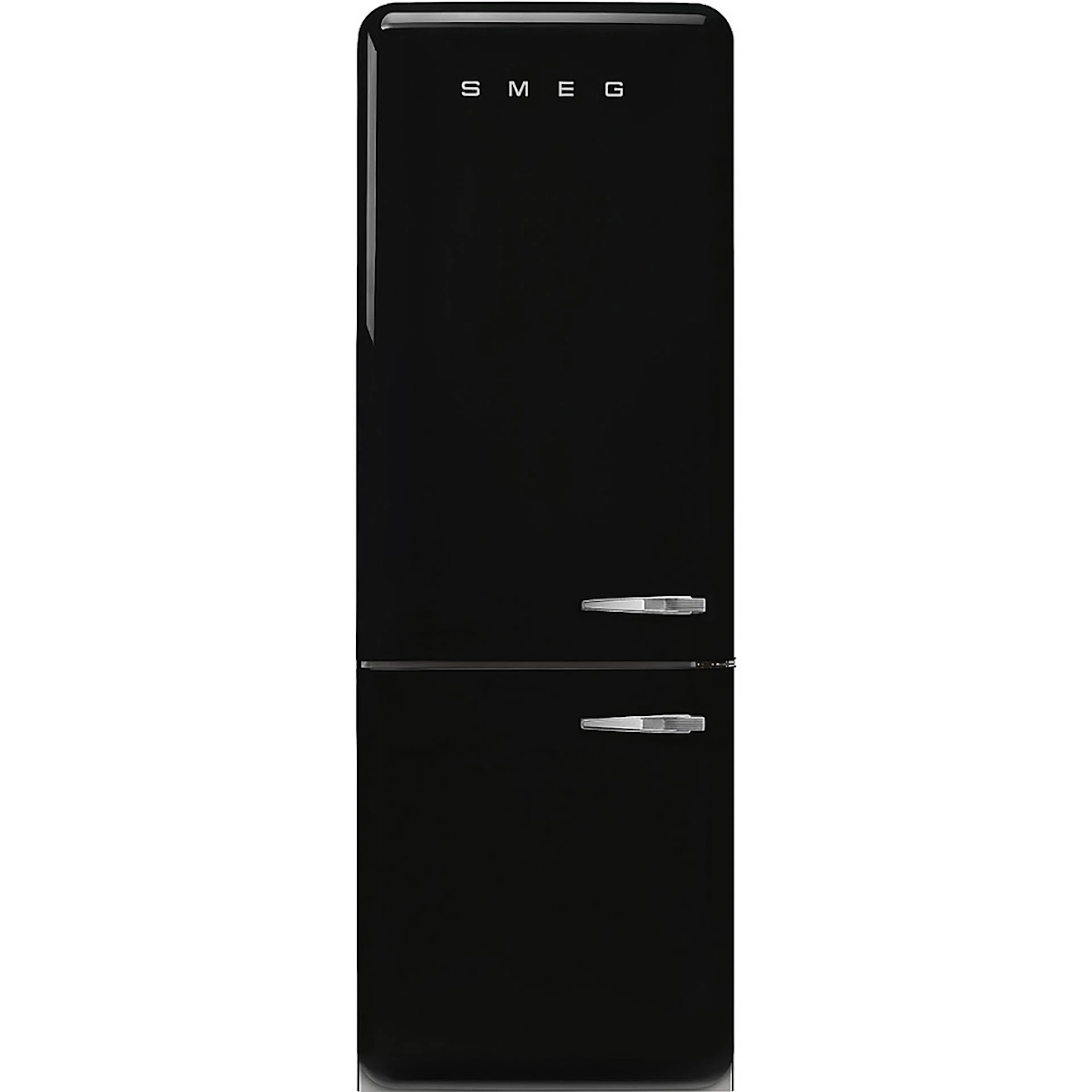 Fristående Kyl/Frys Smeg FAB38LBL6 50s Style Svart Vänsterhängd med No Frost