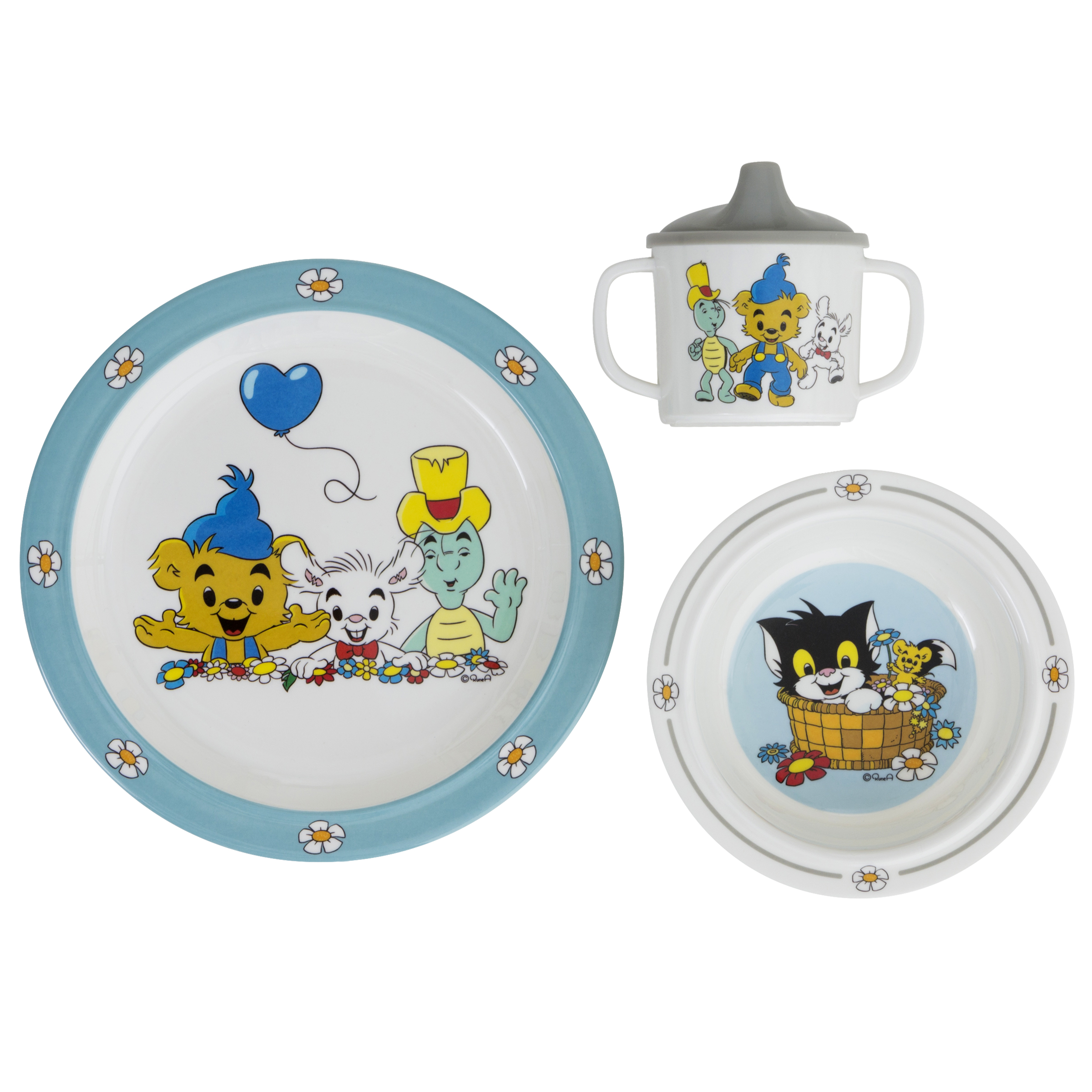 Barnservis Rätt Start Bamse i 3 Delar Ballong