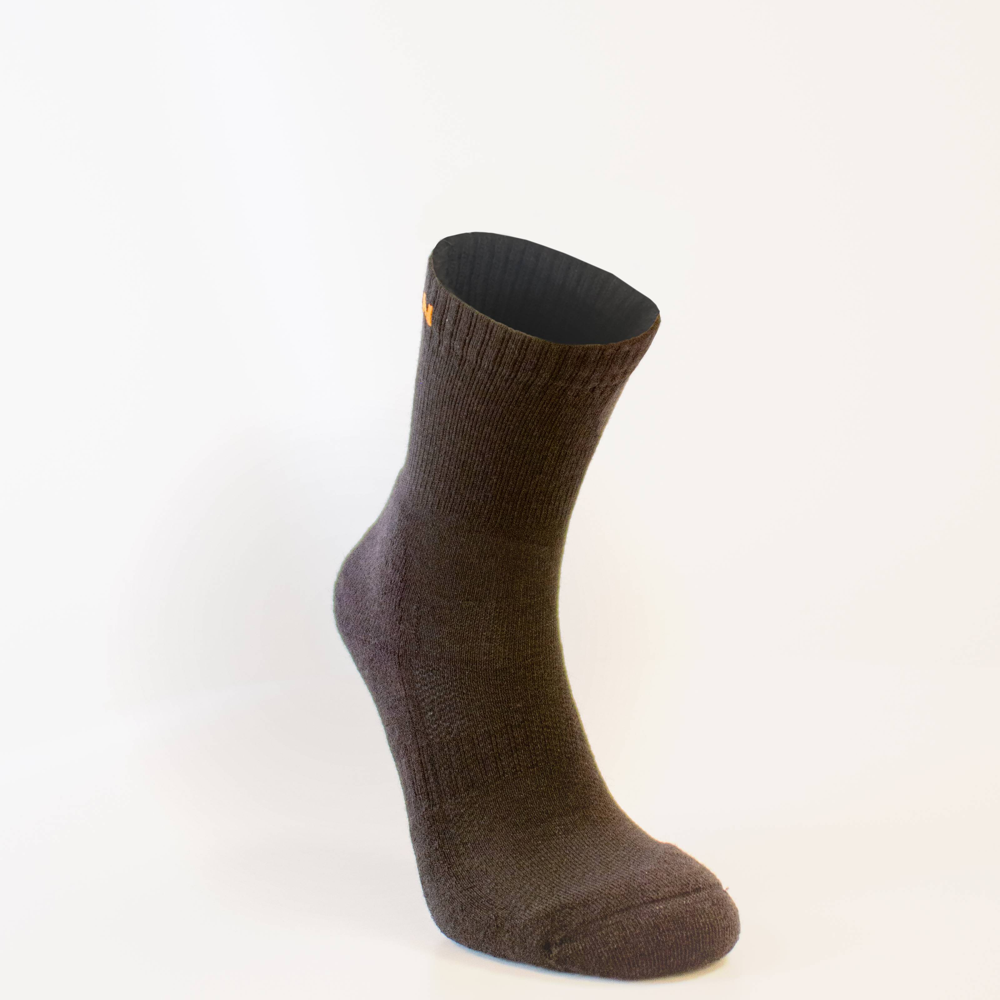 Socka Jobman Merino Medium Svart