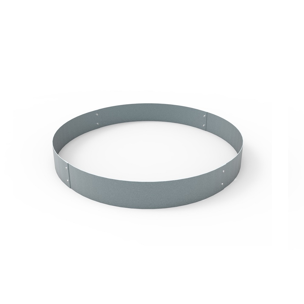 Planteringskant Flexigarden Aluzink 120 mm Cirkel