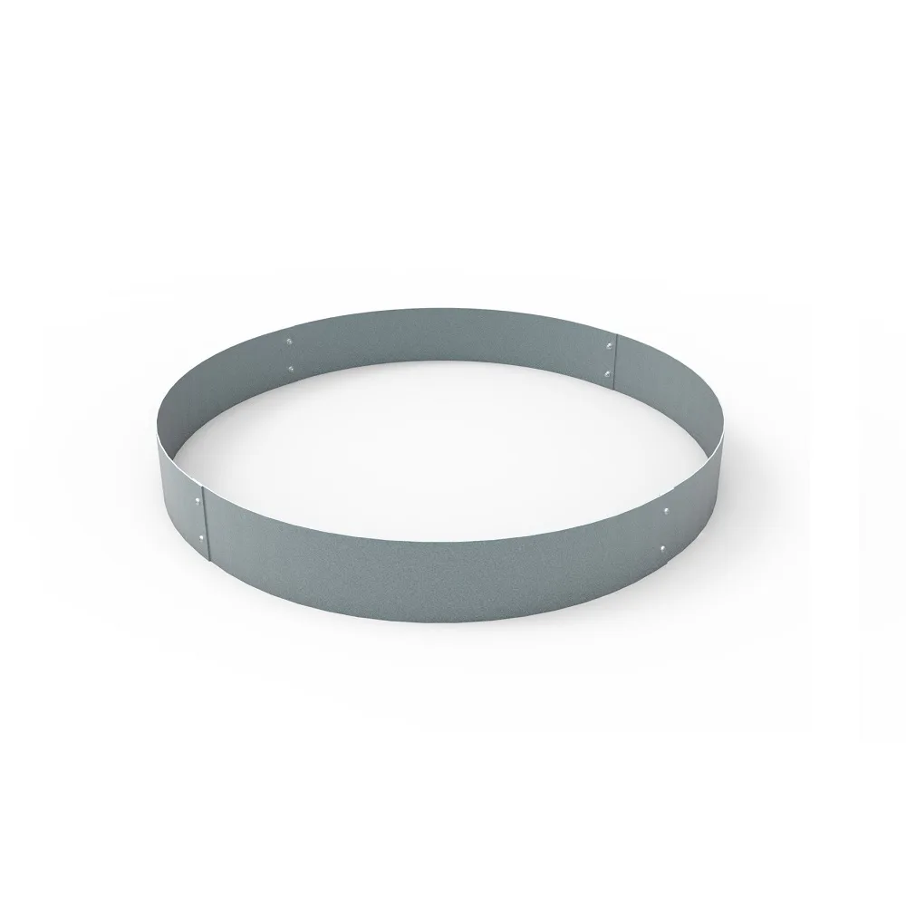 Planteringskant Flexigarden Aluzink 120 mm Cirkel