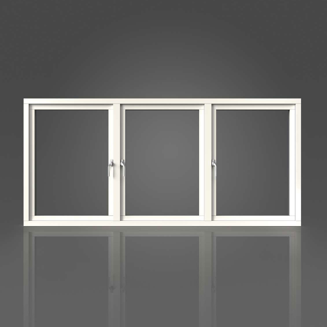 Sidohängt Fönster Elitfönster Original Aluminium 100 3-Luft