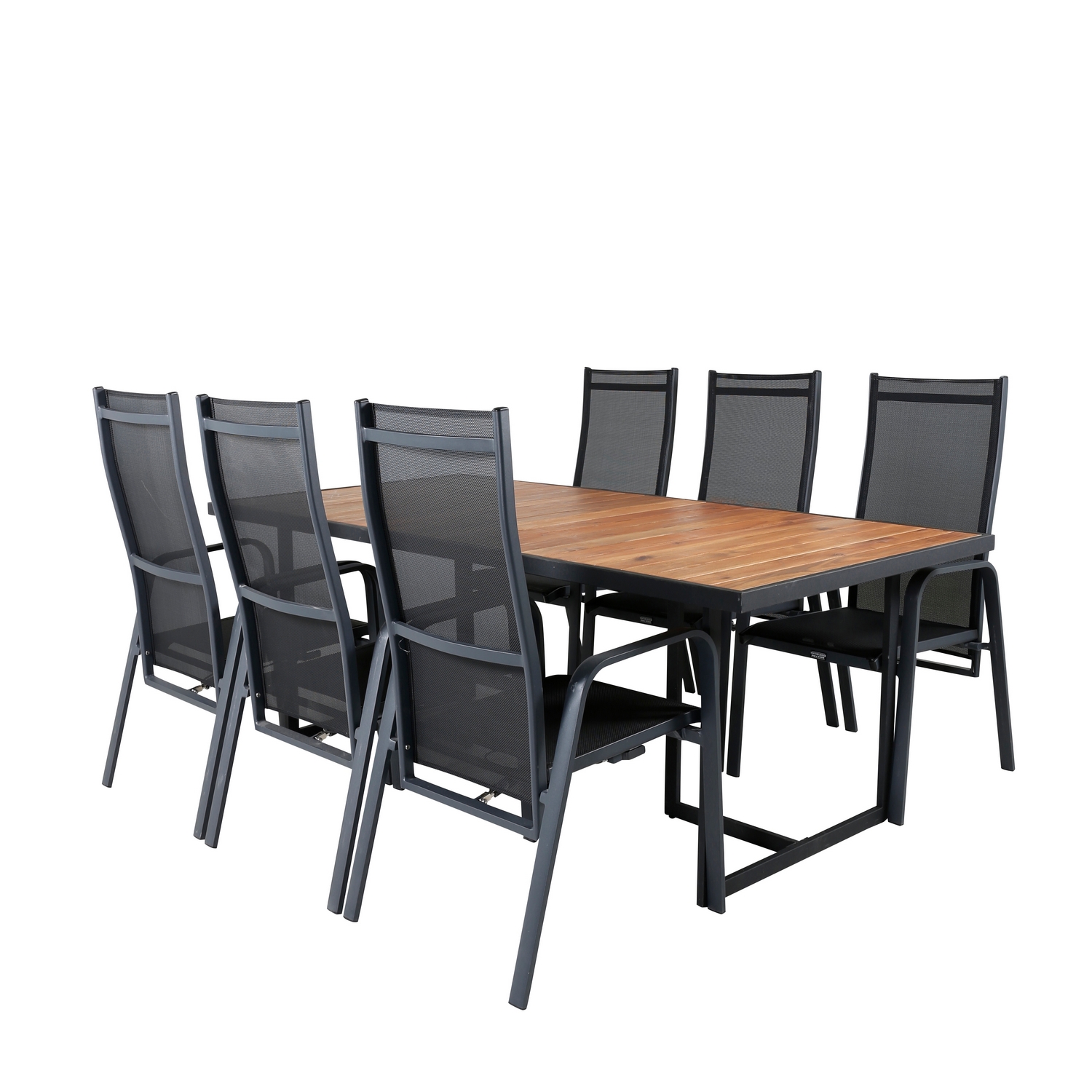 Matgrupp Venture Home King med 6 Curz Matstolar