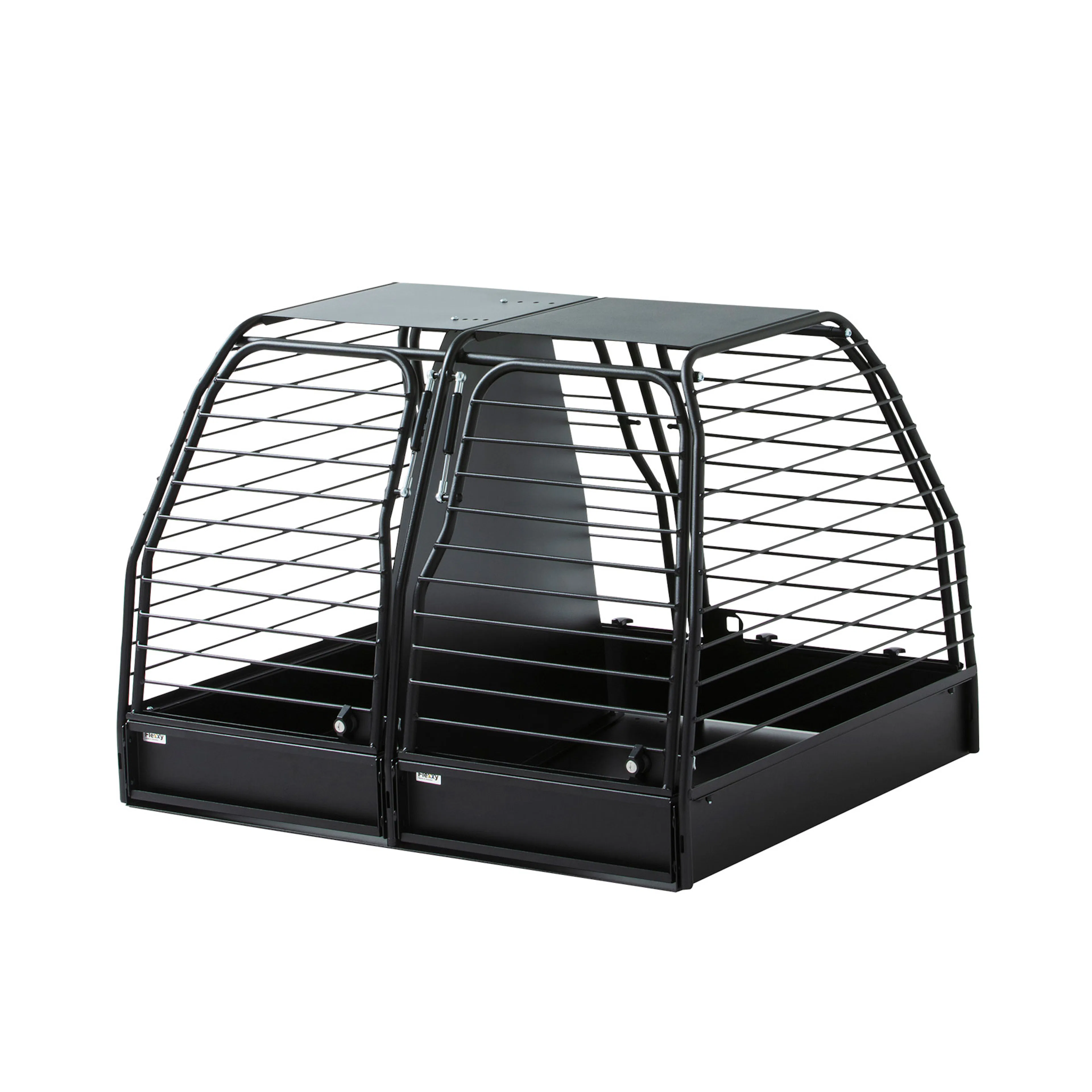 Hundbur Flexxy Dubbel Medium