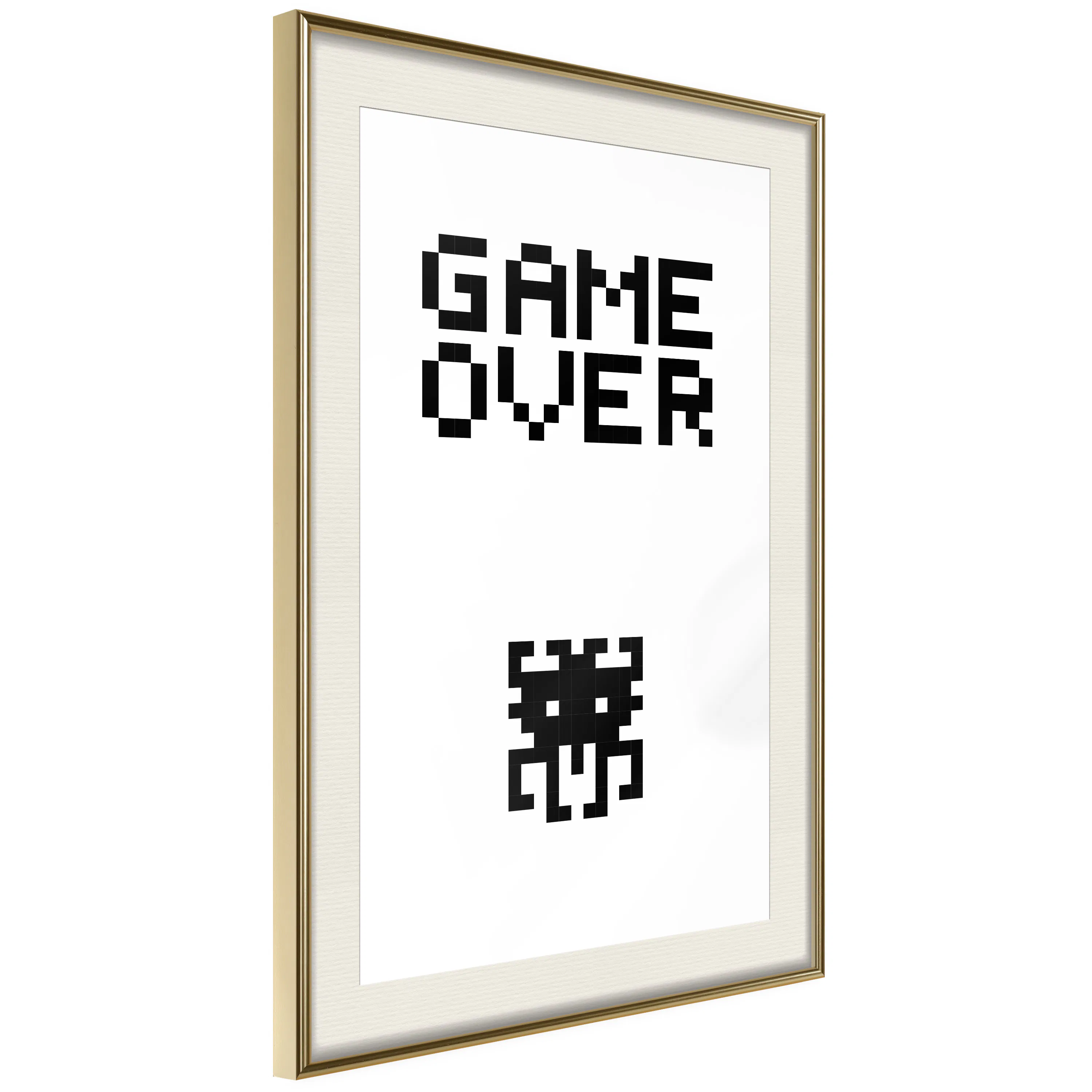 Poster Artgeist Affisch Game Over