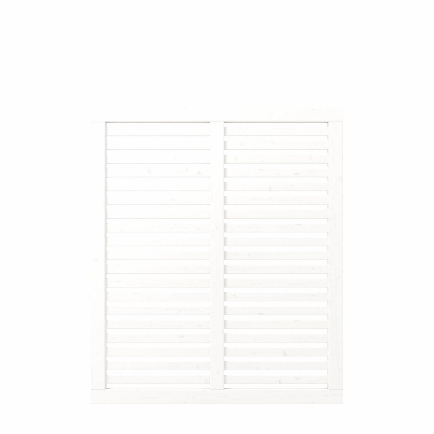 Harmoni staket Vit RAL 9010