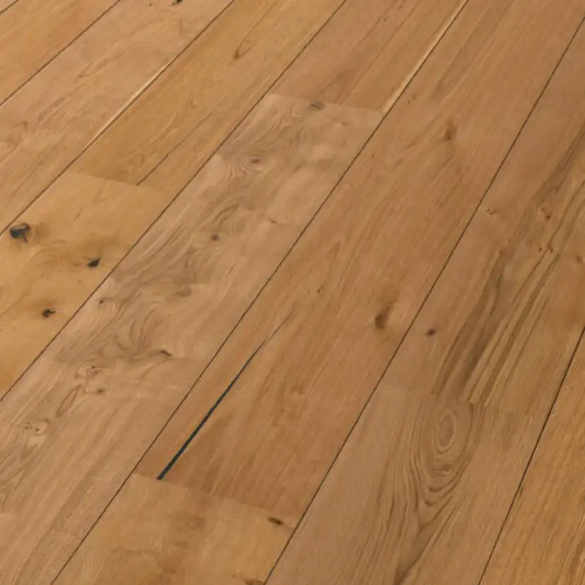 Trägolv HD 400 Authentic oak 08915, Bredd: 270 mm