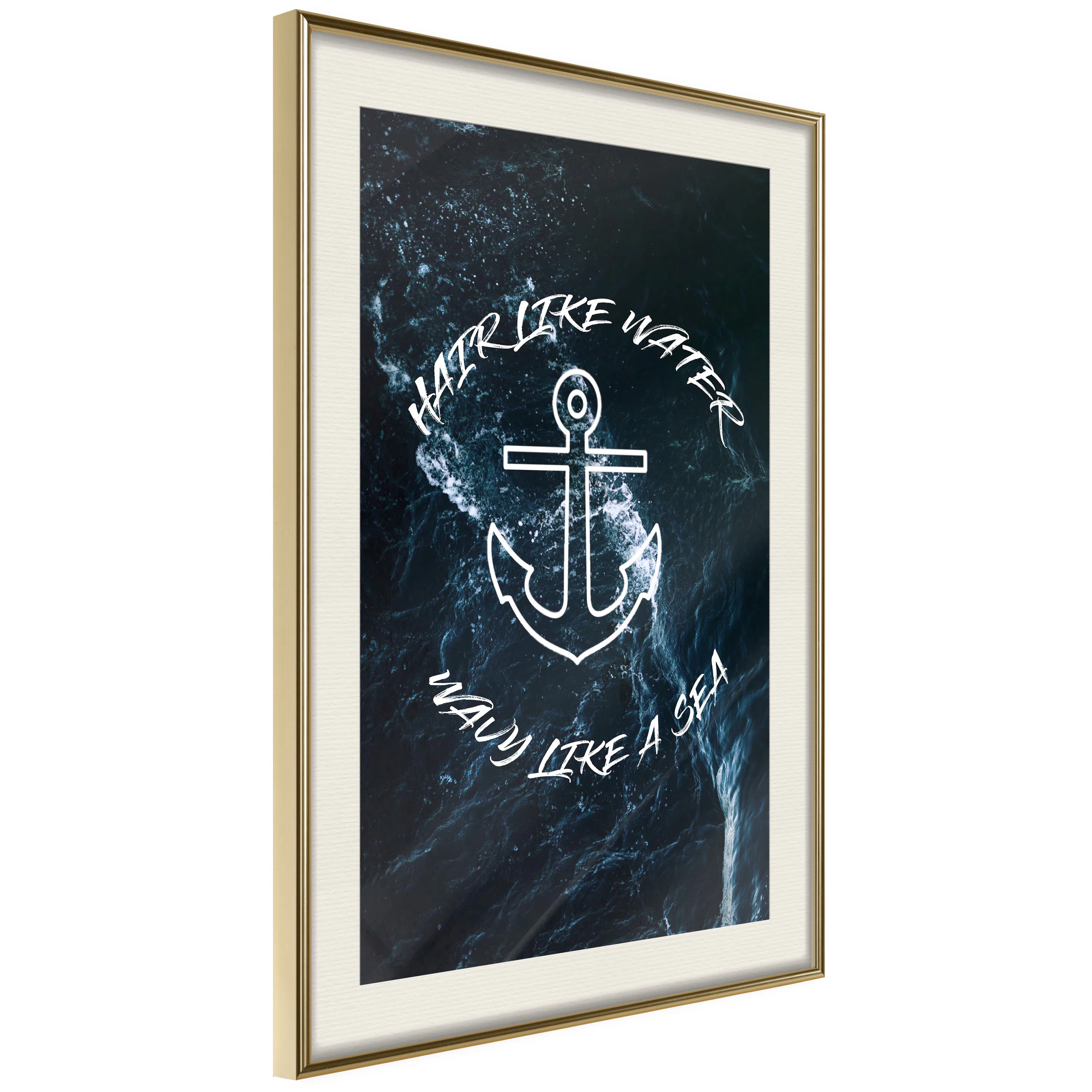 Poster Artgeist Affisch Hair like Water, Wavy like a Sea