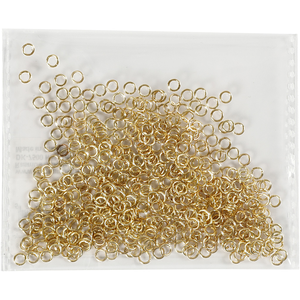 O-Ringar Creativ Company Förgylld 500 St/1 Förp