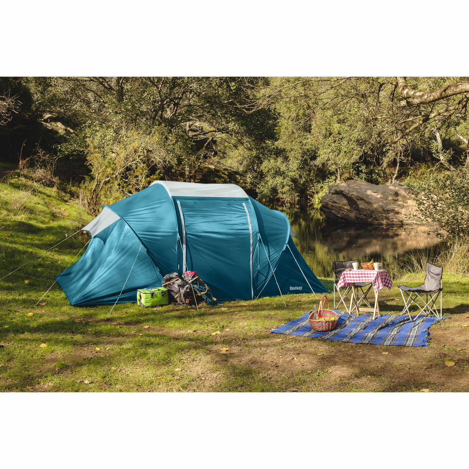 Familjetält Bestway Family Ground 460x230 cm