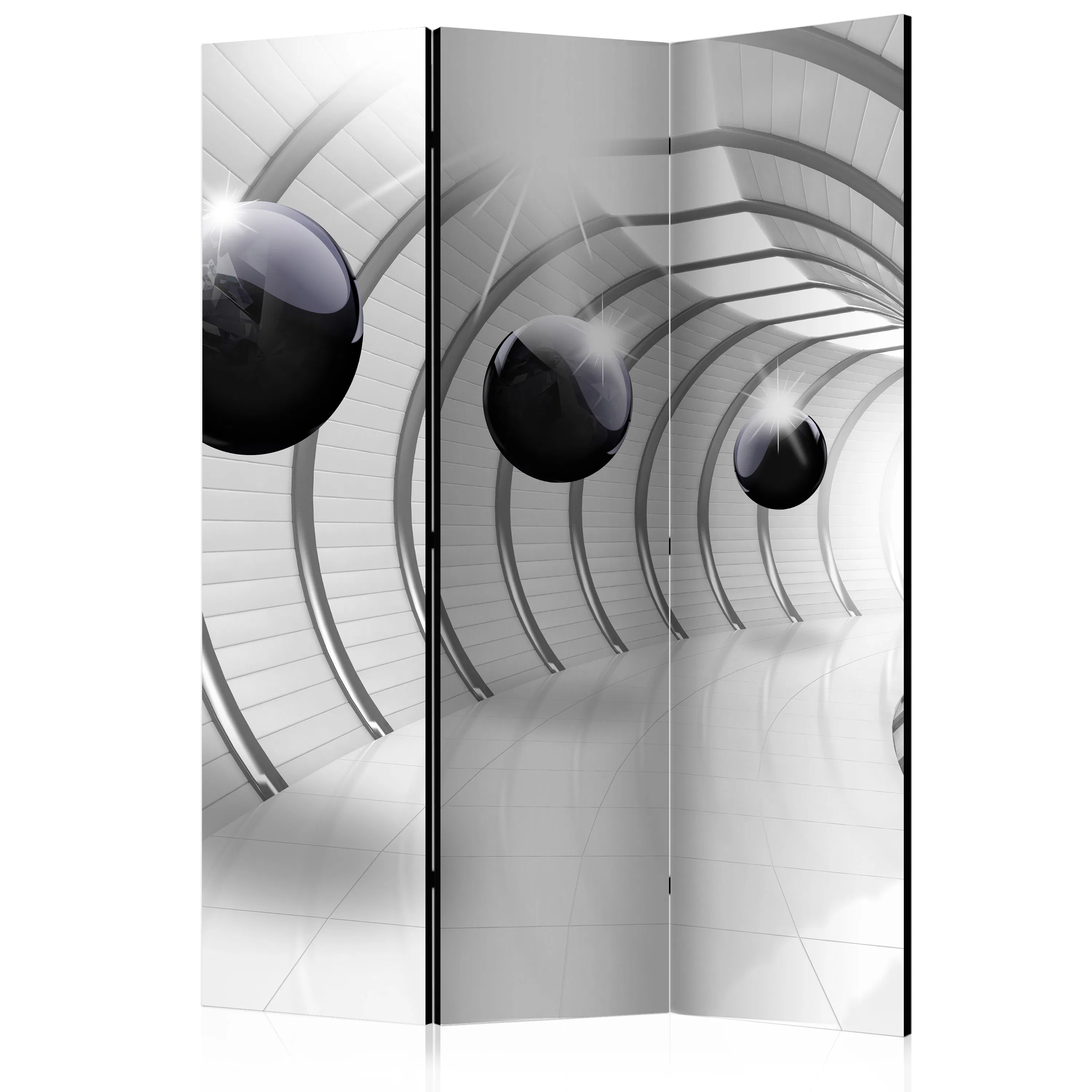 Rumsavdelare Skärmvägg Arkiio Futuristic Tunnel 135x172 cm