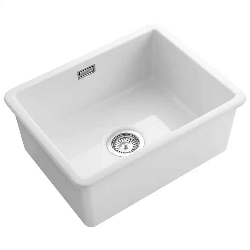 Diskho Lavabo Mataro III Färg: Vit/Rostfritt Stål