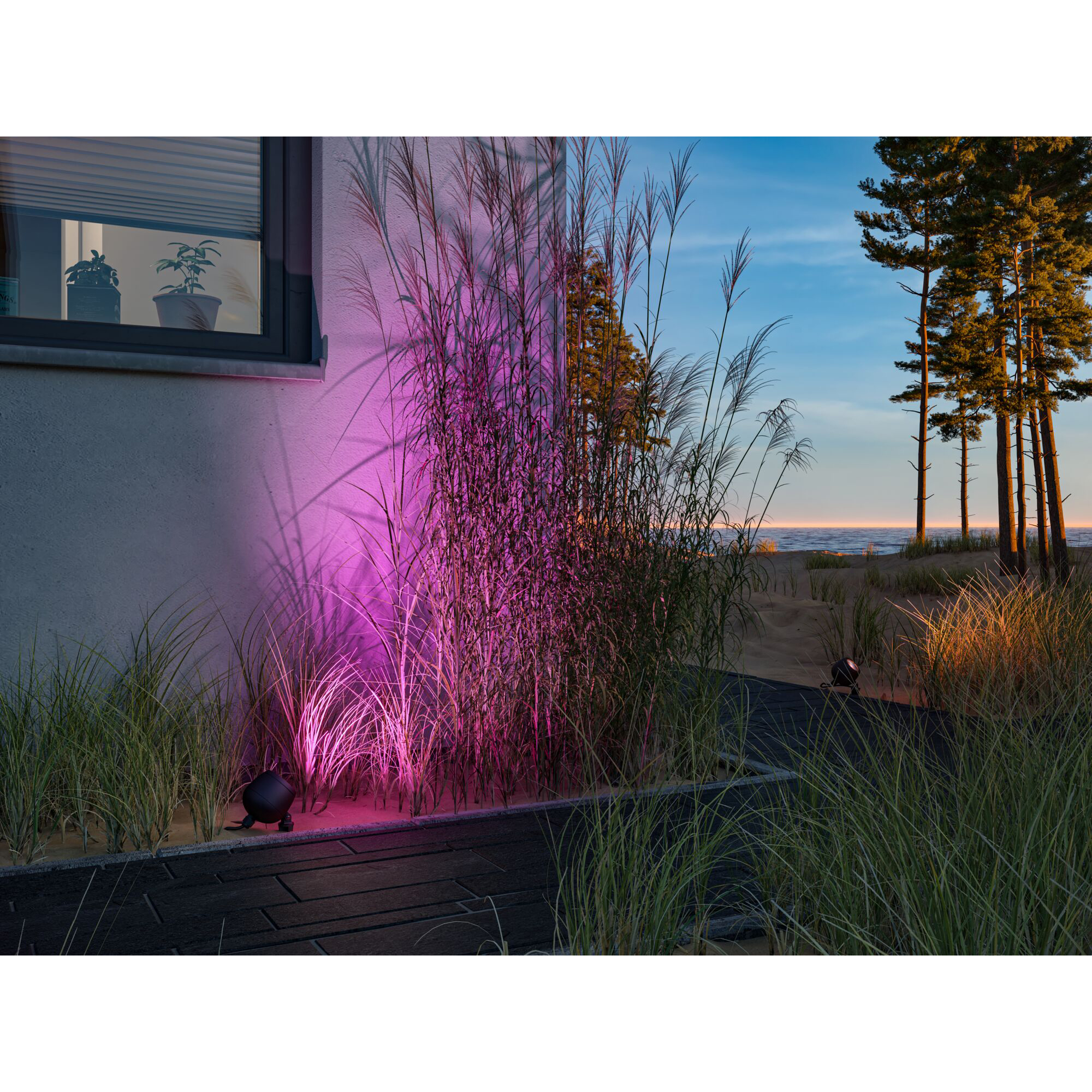 Spotlight Paulmann Kikolo Plug & Shine LED Smart Home Zigbee 3.0 IP65 24V Ljus: RGBW+