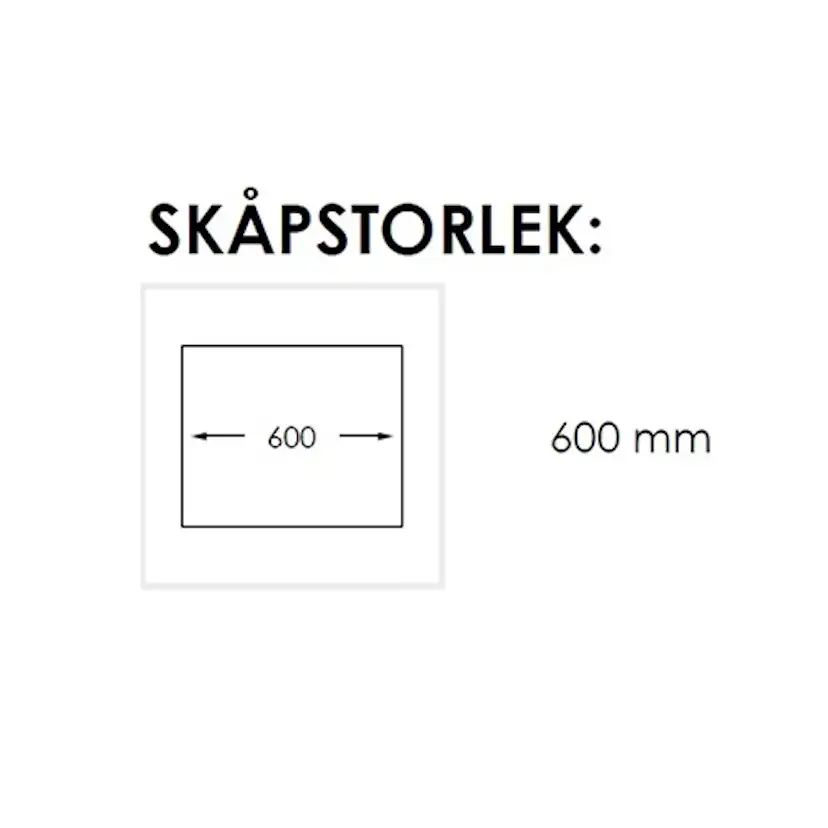 4-KANTSLÅDA EDGE 54 K H X NICKEL INVÄNDIG RADIE 5 MM Rostfri, Stor disklåda till höger