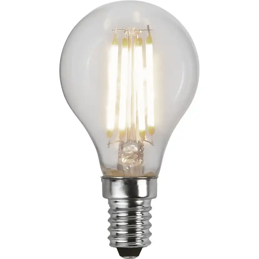 LED-lampa Star Trading E14 P45 Clear 3-step memory