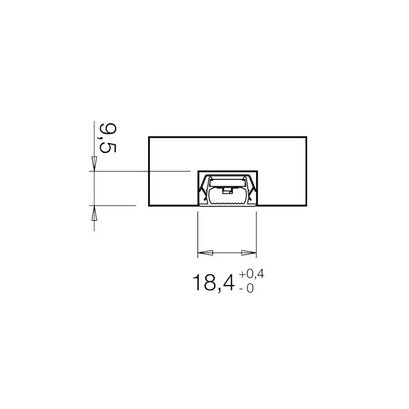 Profil Beslag Design String FM