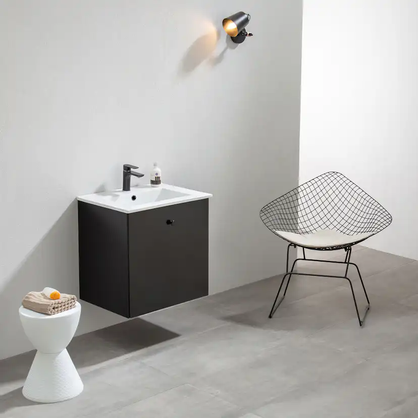 Tvättställsskåp Bathlife Fröjd Mattsvart
