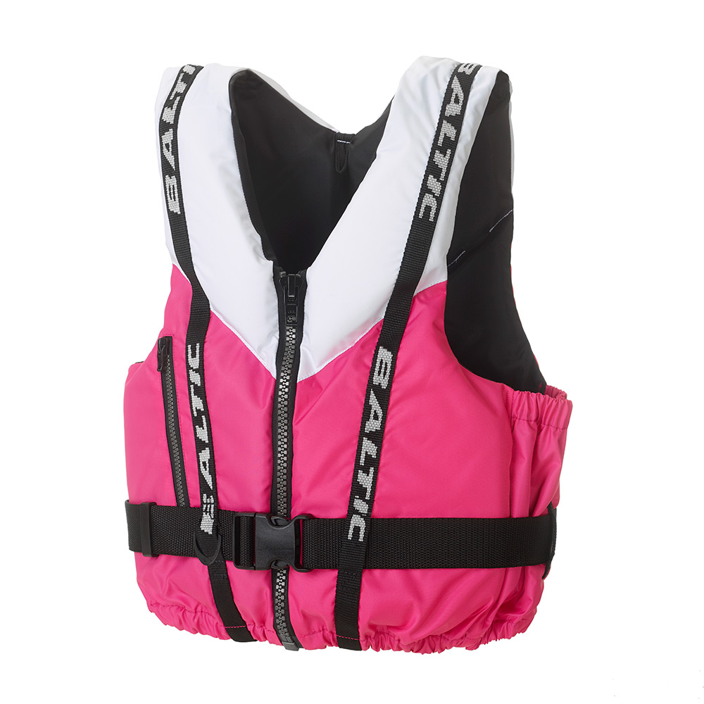 Seglarväst Baltic Genua 50N Färg: Vit/Rosa, Storlek: 50-70 kg