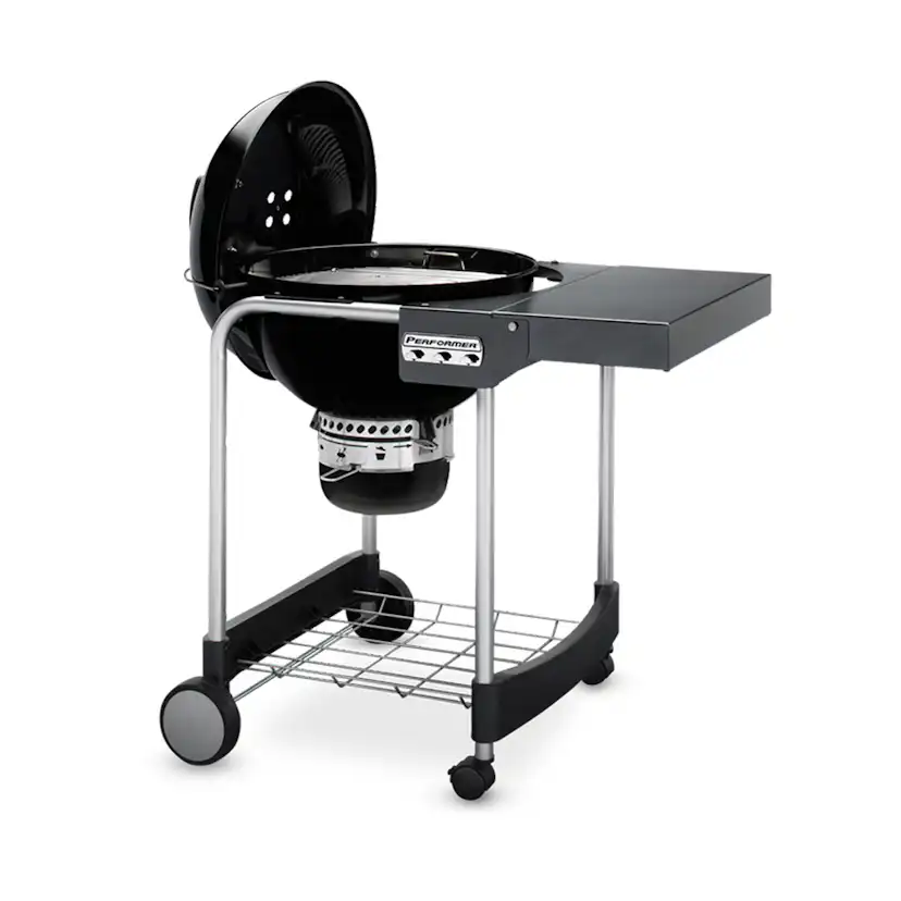 Klotgrill Weber Performer GBS Kolgrill med Sidobord & Integrerad Termometer