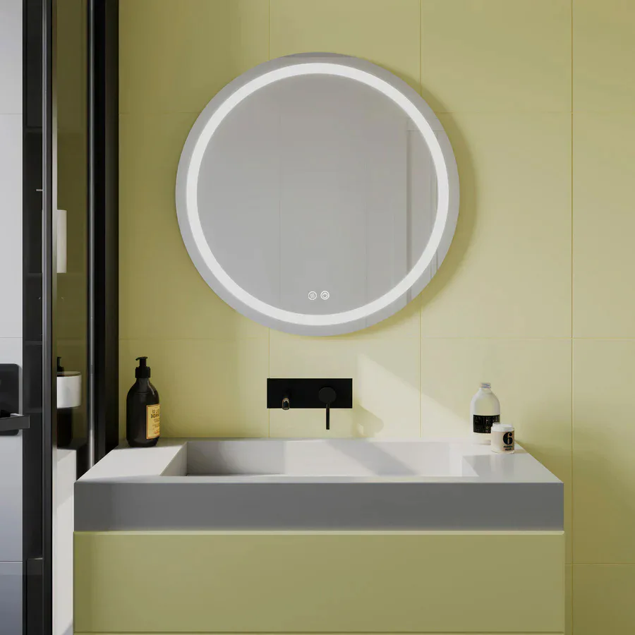 Badrumsspegel Tenfors Nova Rund Imfri LED