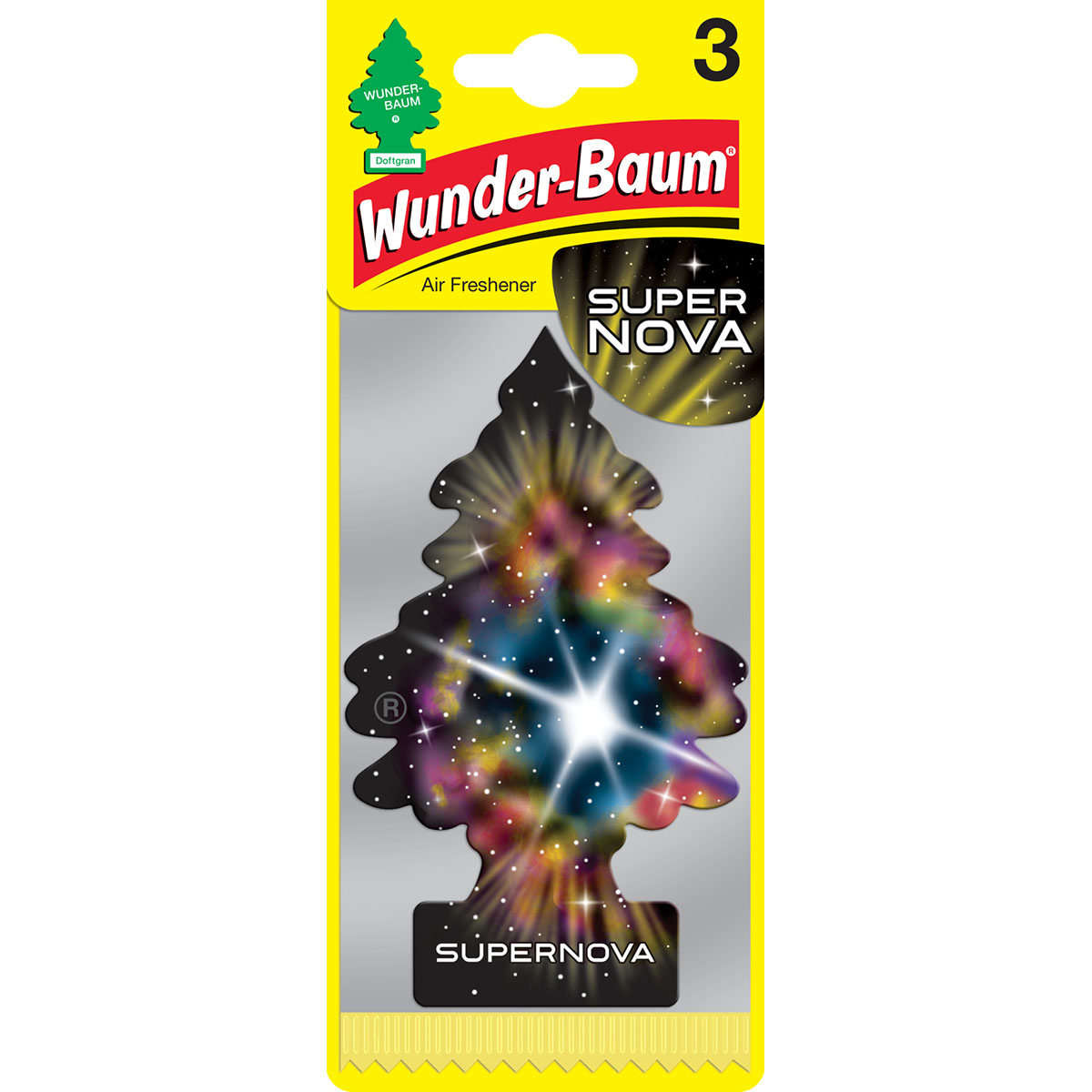 Luftfräschare Wunder-Baum Supernova 3-pack