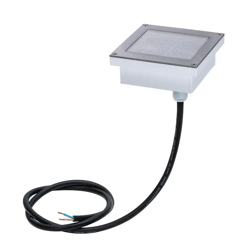 LED Infälld Markbelysning Paulmann Brick med Skymningsrensor IP67 230V