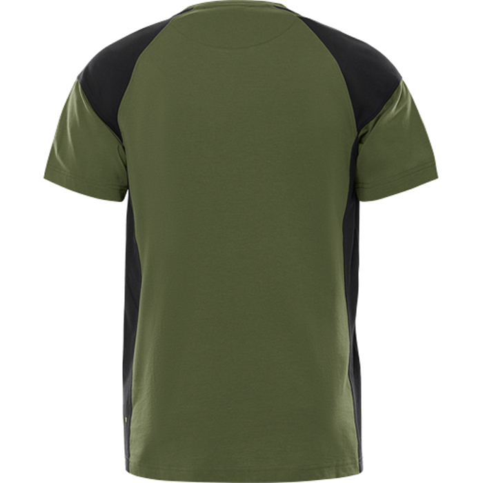 T-SHIRT 7046 GTM Färg: Militärgrön/Svart, Storlek: S