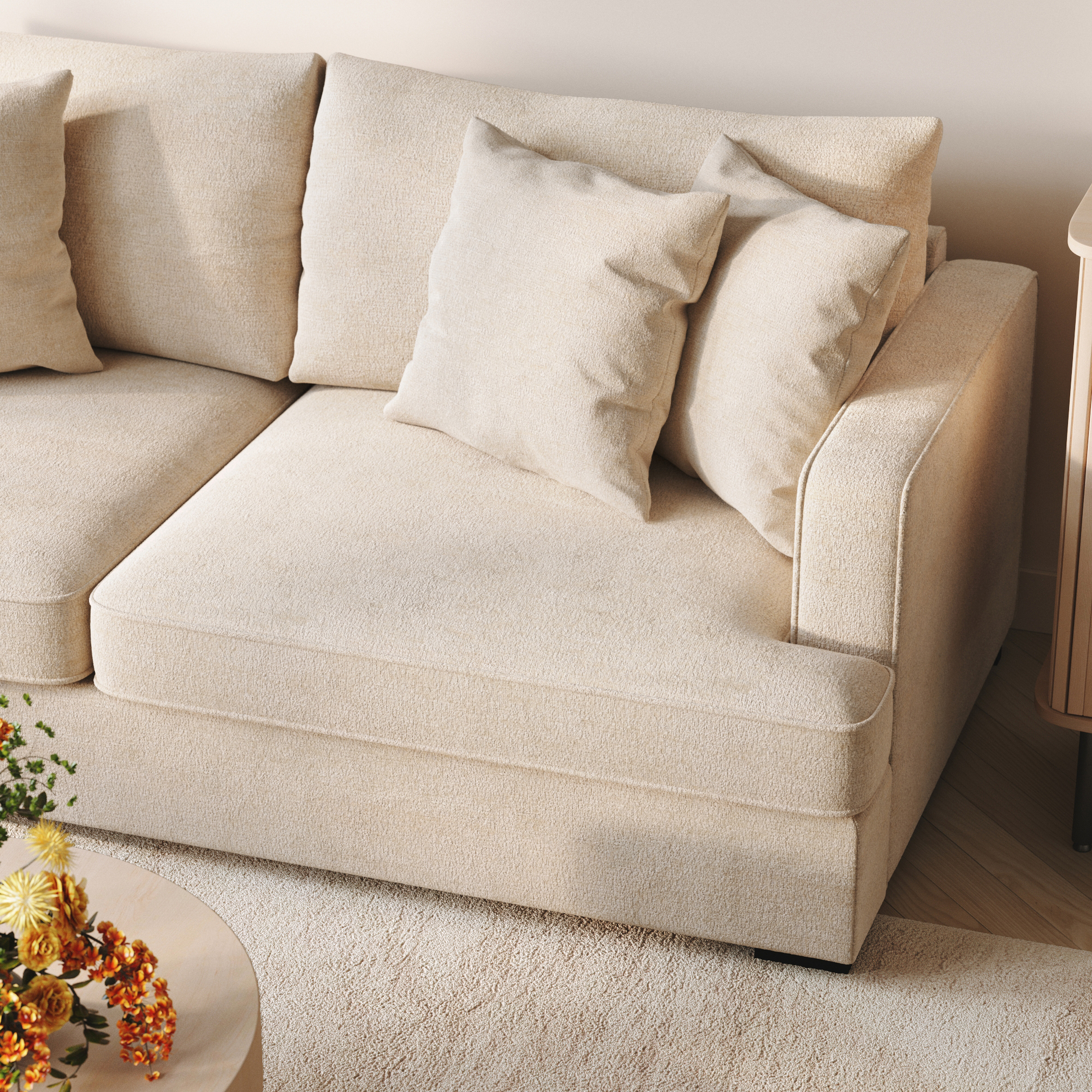 Soffa Scandinavian Choice Rossita 4-sits Djup Soffa